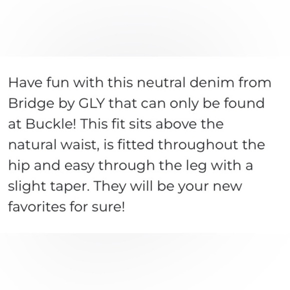 Buckle Bridge by Gly Mom Fit Jeans Size 26 - Picture 15 of 15